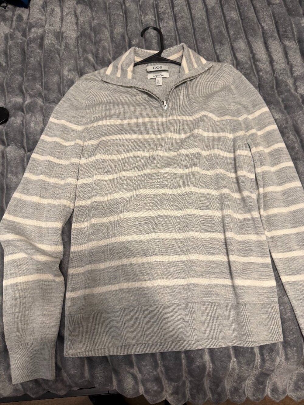 COS quarter zip
